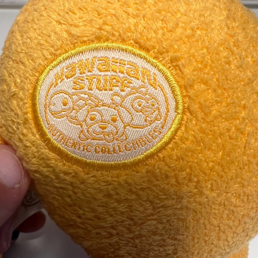 Hawaiian Stuff Small Hau'oli Monkey Plush Yellow Friendliness Collectible Tag - Picture 5 of 8